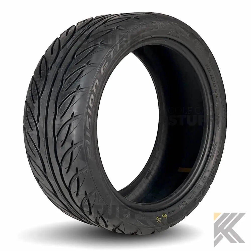 14" GTW® Stellar Wheels with Fusion GTR 205/40R14 DOT Tires - Set of 4 - Select Your Finish Kryptex Golf Carts