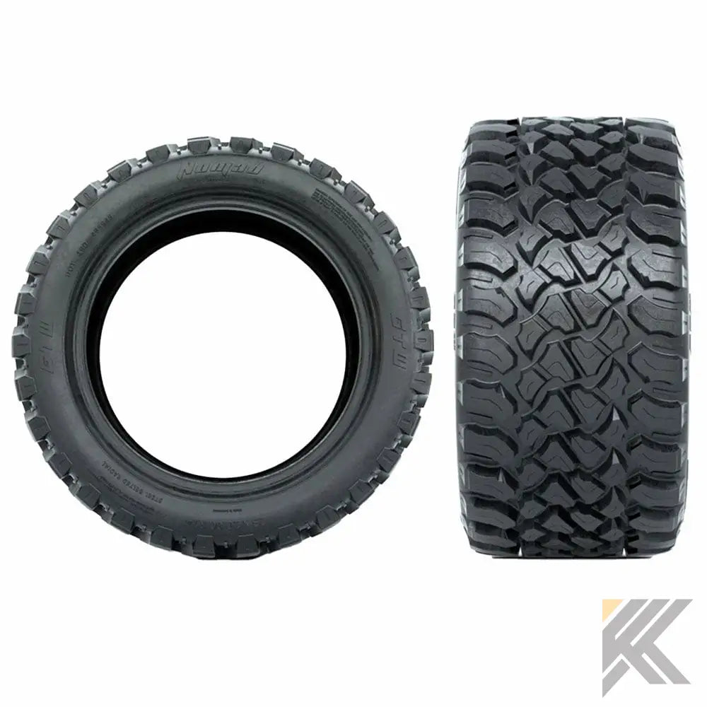14" GTW® Stellar Wheels with Nomad 23x10R14 Off Road Tires - Set of 4 - Select Your Finish Kryptex Golf Carts