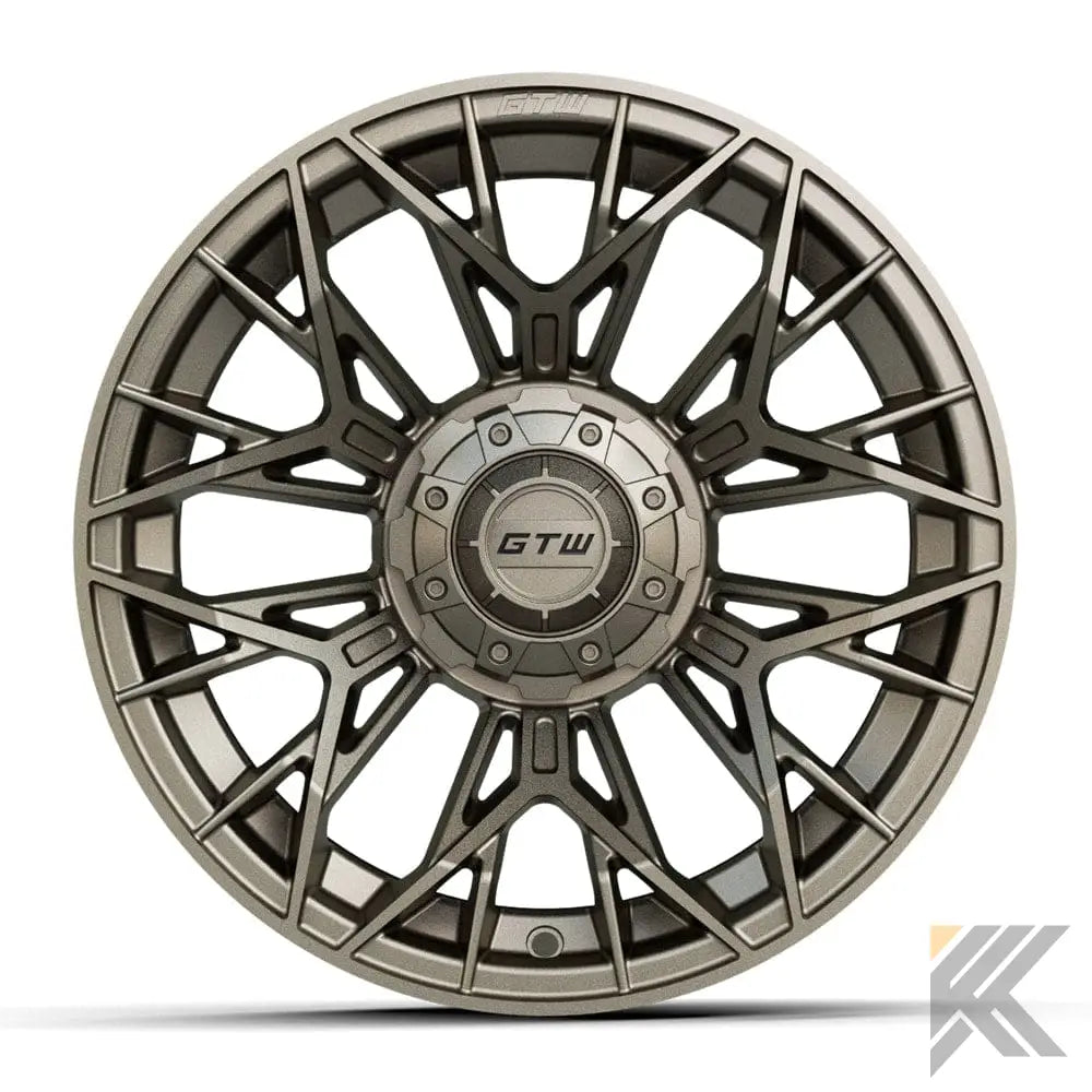 14" GTW® Stellar Wheels with Predator 23x10-14 A/T Tires - Set of 4 - Select Your Finish Kryptex Golf Carts