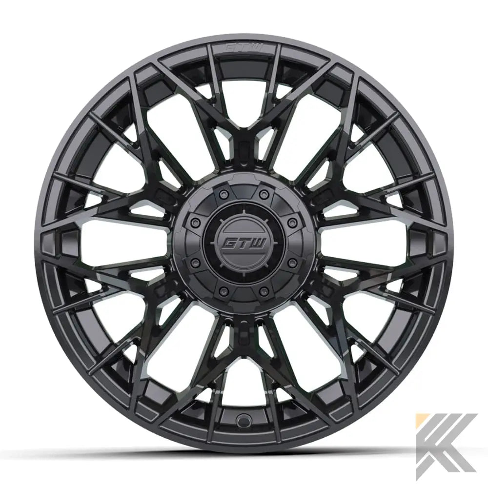 14" GTW® Stellar Wheels with Predator 23x10-14 A/T Tires - Set of 4 - Select Your Finish Kryptex Golf Carts