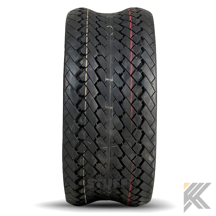 18x8.5-8 Duro Excel Sawtooth 6 Ply Street Golf Cart Tire for 8" Golf Cart Wheel Kryptex Golf Carts
