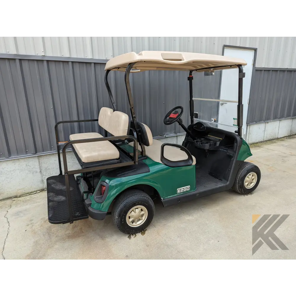 2013 E-Z-GO RXV - Hunter Green Kryptex Golf Carts