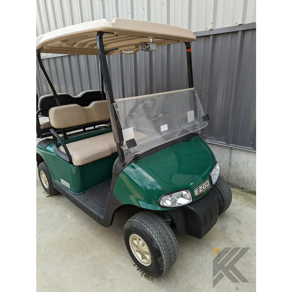 2013 E-Z-GO RXV - Hunter Green Kryptex Golf Carts