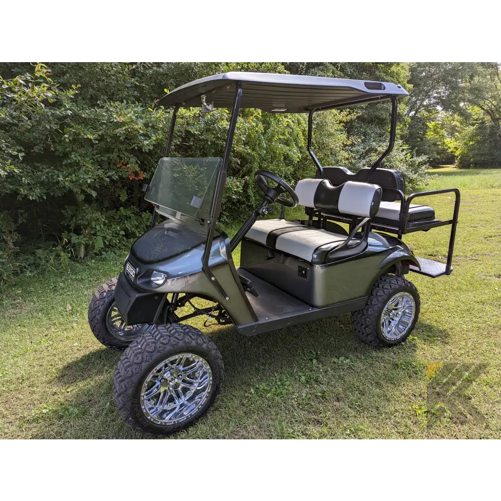 2015 E-Z-GO TXT Metallic Charcoal Kryptex Golf Carts