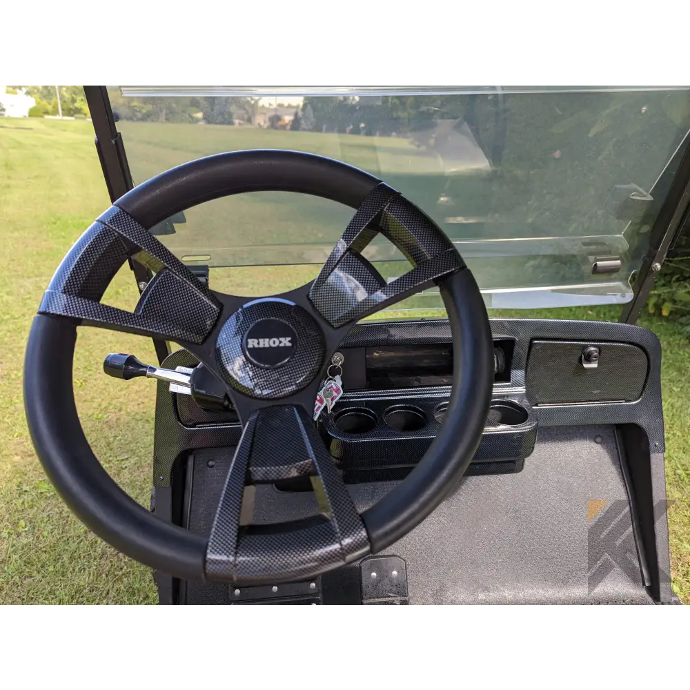 2015 E-Z-GO TXT Metallic Charcoal Kryptex Golf Carts