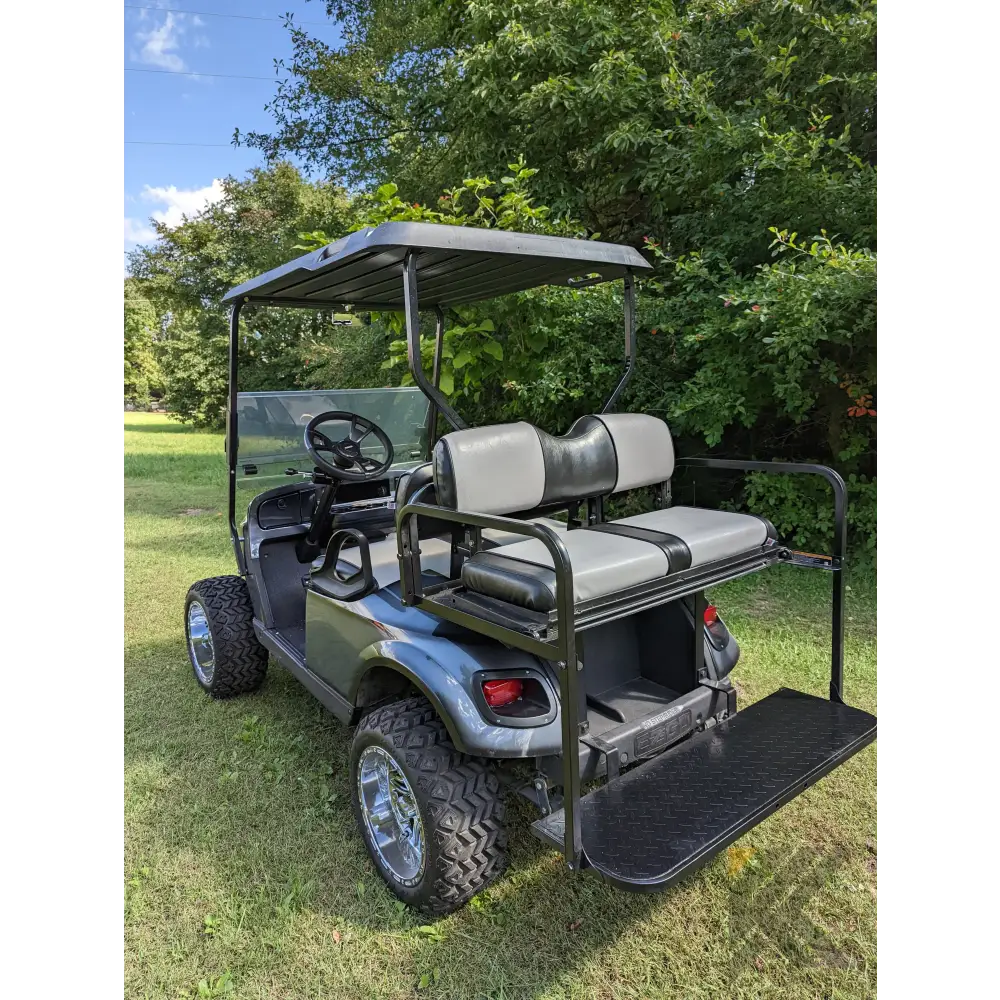 2015 E-Z-GO TXT Metallic Charcoal Kryptex Golf Carts