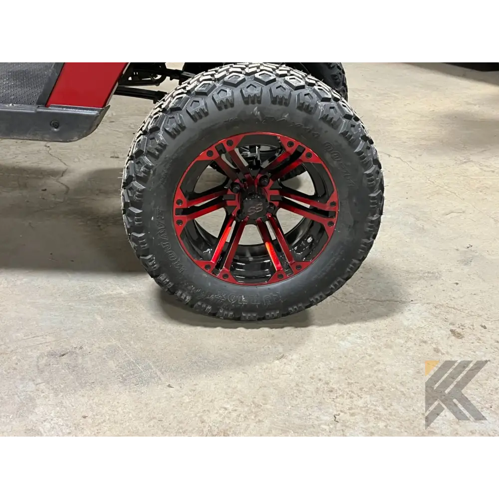 2016 E-z-go Txt - Inferno Red Kryptex Golf Carts