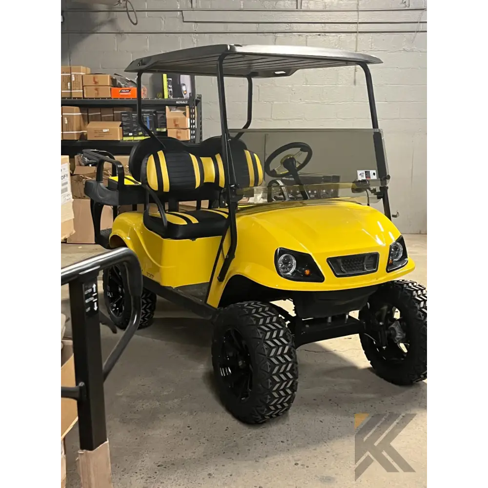2016 E-z-go Txt - Yellow Kryptex Golf Carts