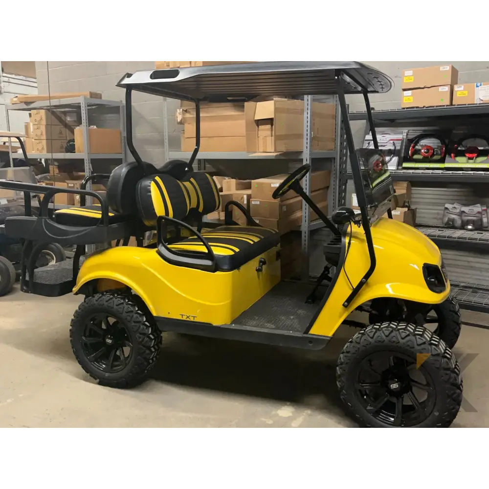 2016 E-z-go Txt - Yellow Kryptex Golf Carts