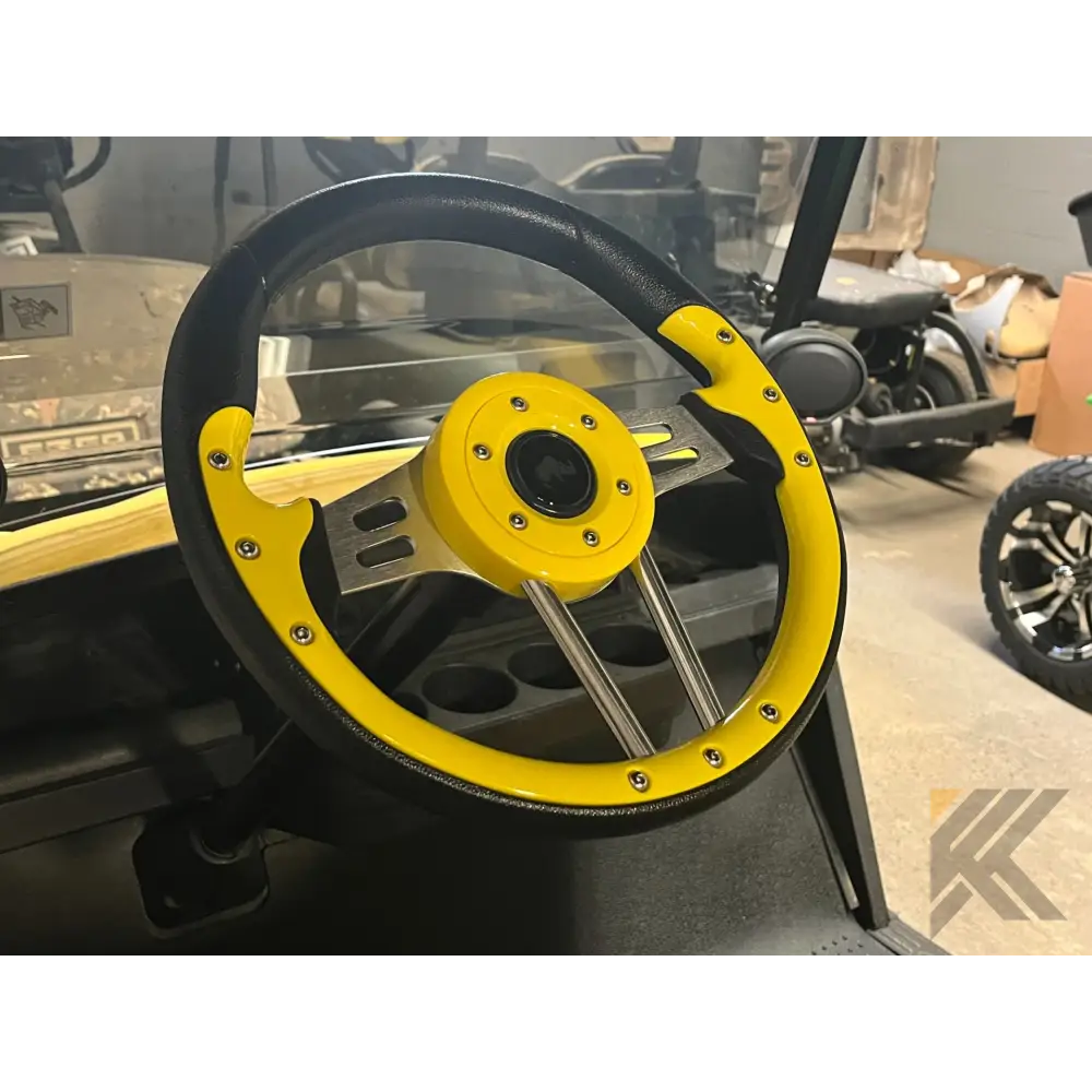 2016 E-z-go Txt - Yellow Kryptex Golf Carts