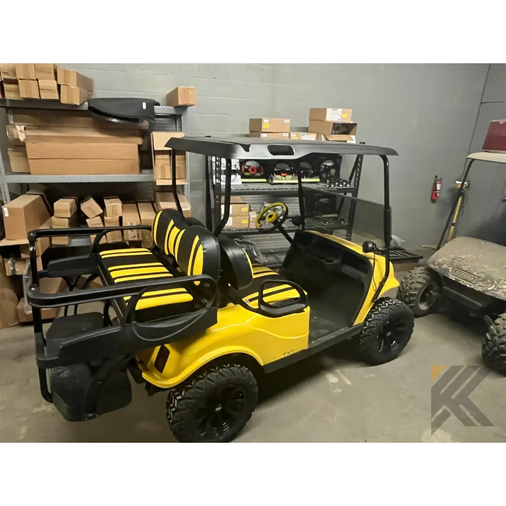 2016 E-z-go Txt - Yellow Kryptex Golf Carts