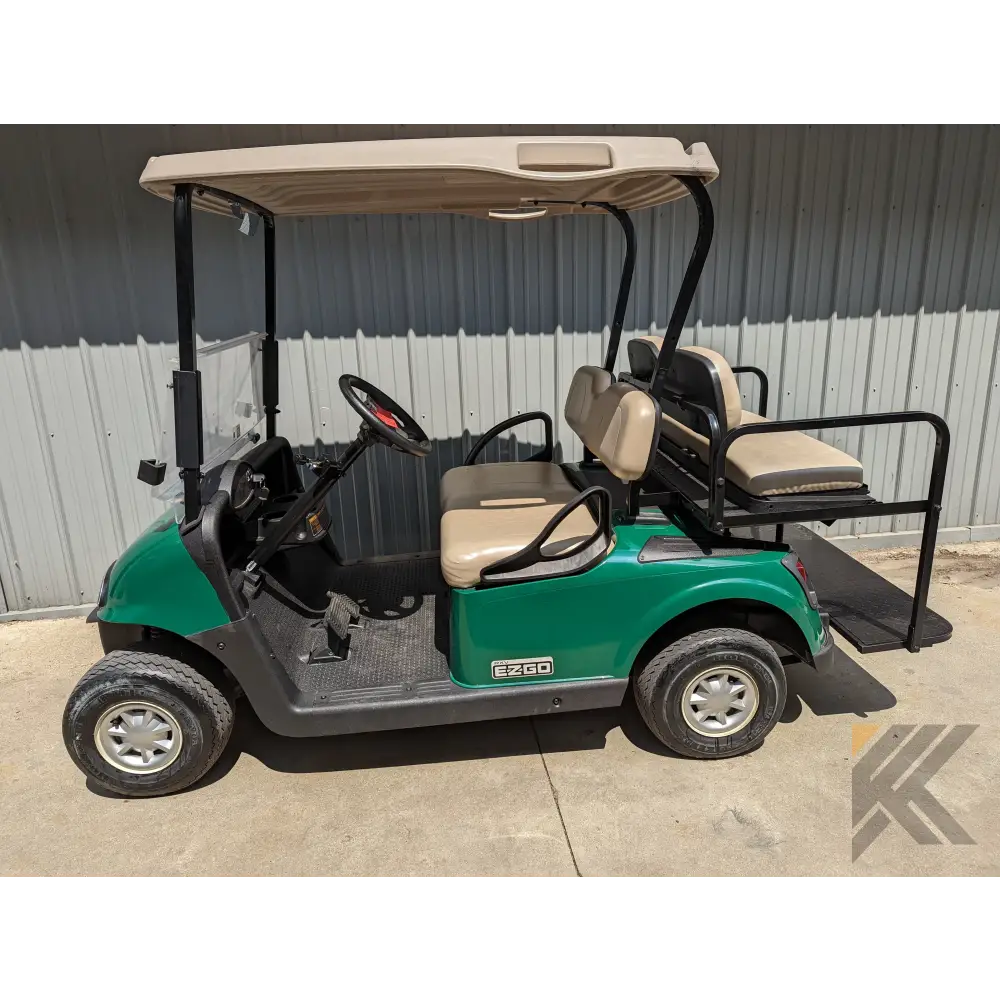 2017 E-Z-GO RXV - Hunter Green Kryptex Golf Carts