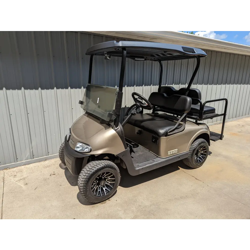 2018 E-Z-GO RXV - Almond Kryptex Golf Carts
