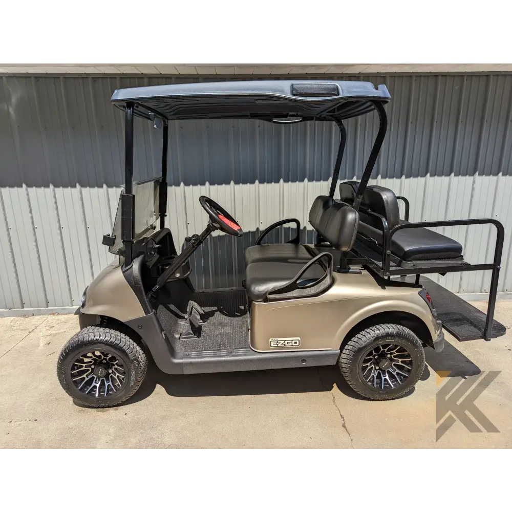 2018 E-Z-GO RXV - Almond Kryptex Golf Carts