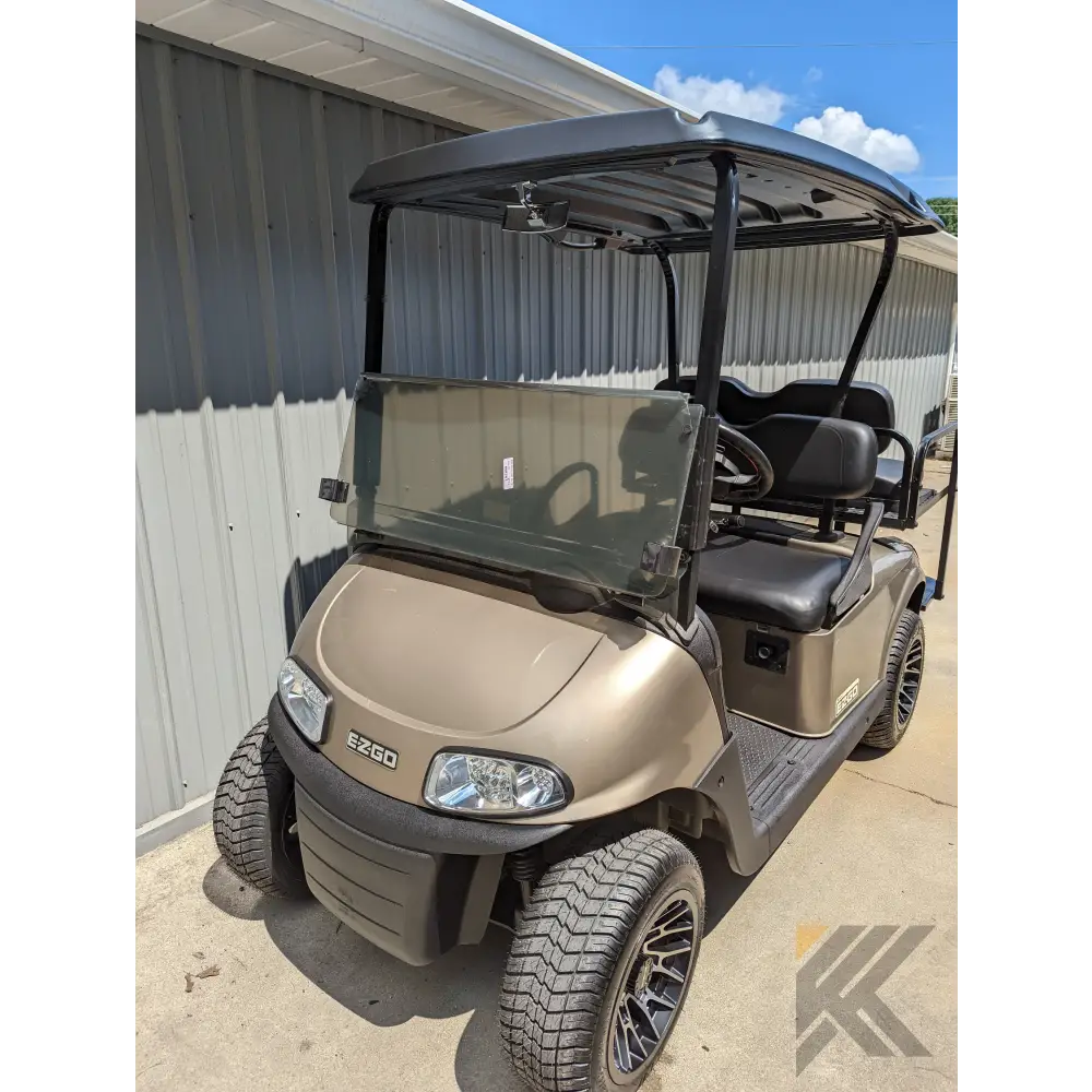 2018 E-Z-GO RXV - Almond Kryptex Golf Carts