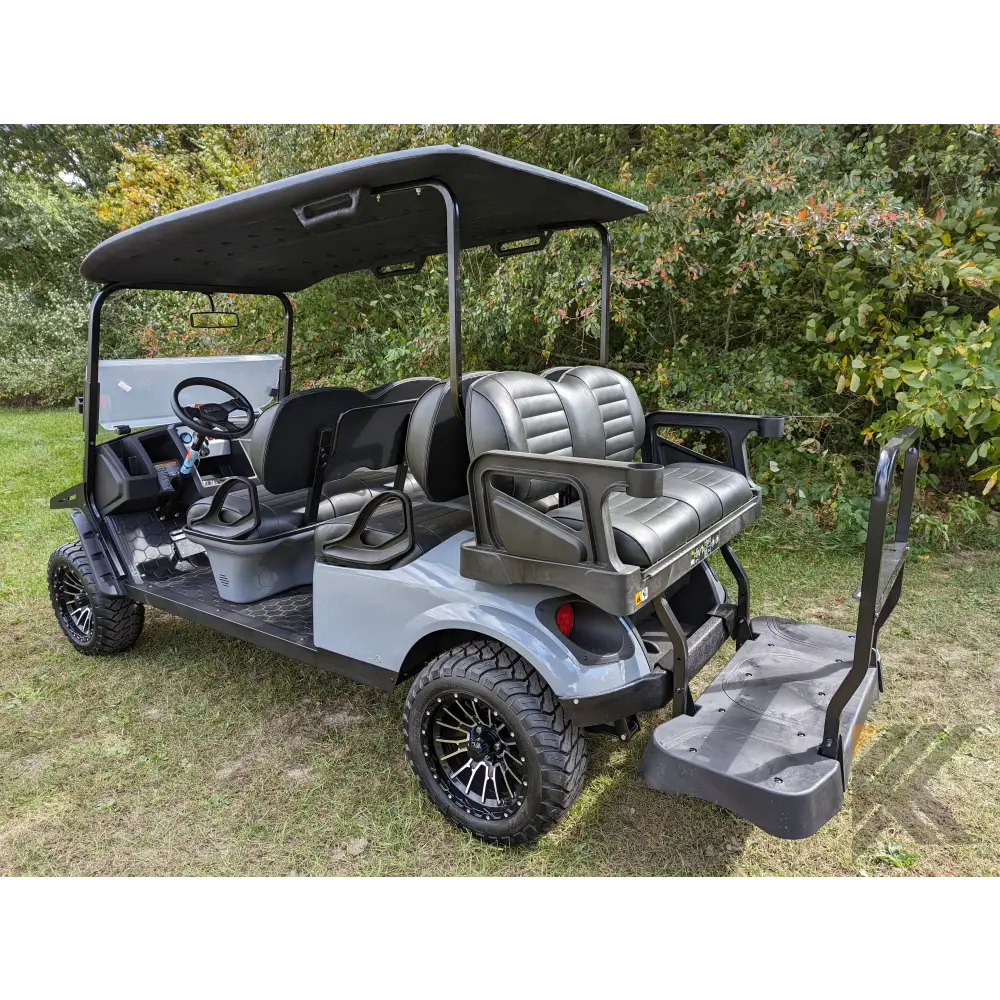 2023 E-Z-GO L6 - Ocean Grey Kryptex Golf Carts