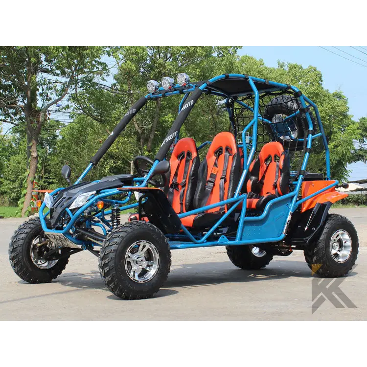 Dongfang Jaguar Adult Go-Kart Buggy DF200GKA-4, Big Bore 200 PowerStroke, 4 Seater Kryptex Golf Carts