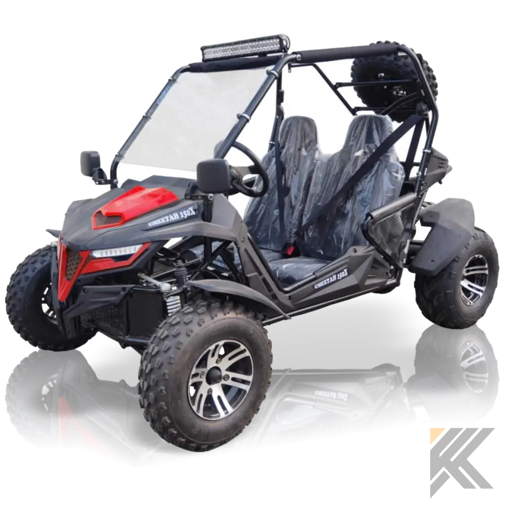 TrailMaster Cheetah 200X Sport Package Go Kart Kryptex Golf Carts