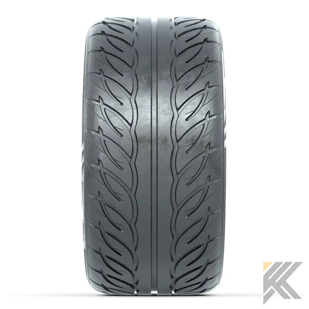 14" GTW® Stellar Wheels with Fusion GTR 255/45R14 DOT Tires - Set of 4 - Select Your Finish Kryptex Golf Carts