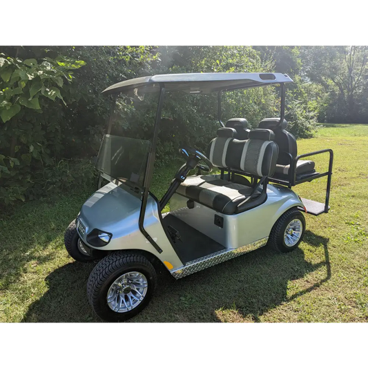 2017 E-Z-GO TXT ELITE - Silver Kryptex Golf Carts