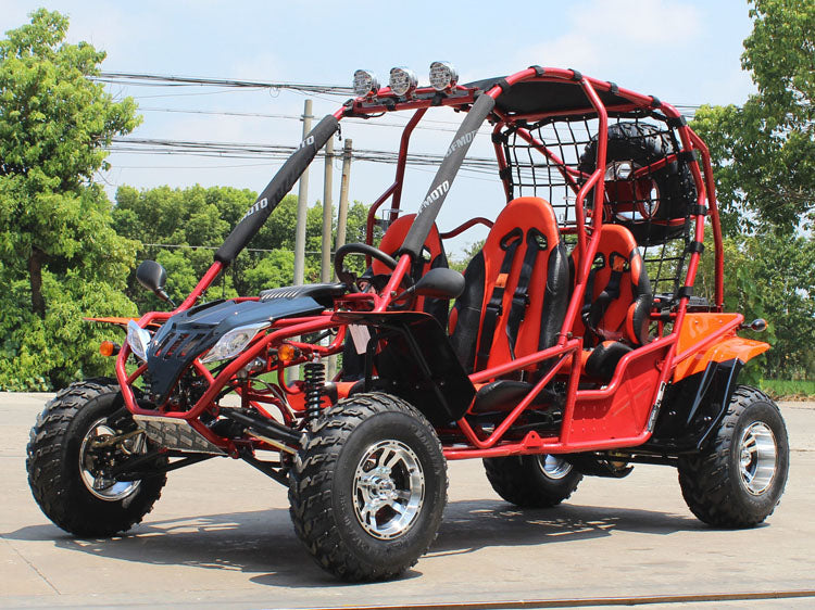 Dongfang Jaguar Adult Go-Kart Buggy DF200GKA-4, Big Bore 200 PowerStroke, 4 Seater Kryptex Golf Carts