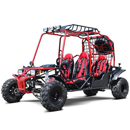 DongFang Hummer DF200GKG-4, Adult Go-Kart Buggy, 4-Seater, Big Bore 200 PowerStroke Engine Kryptex Golf Carts