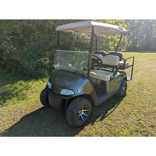 2018 E-Z-GO RXV ELITE - Metallic Charcoal Kryptex Golf Carts