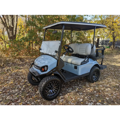 2023 E-Z-GO S4 - Ocean Gray Kryptex Golf Carts