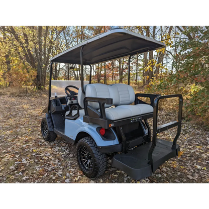 2023 E-Z-GO S4 - Ocean Gray Kryptex Golf Carts