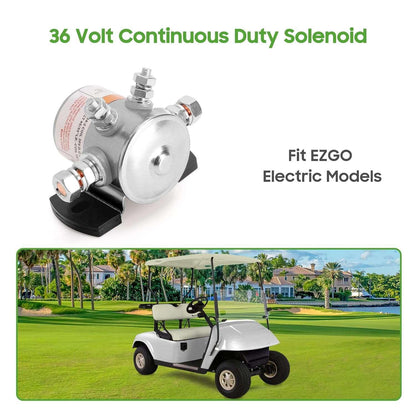 36 Volt Electric Golf Cart Solenoid Valve for EZGO TXT 1980-2010 - 10L0L Kryptex Golf Carts