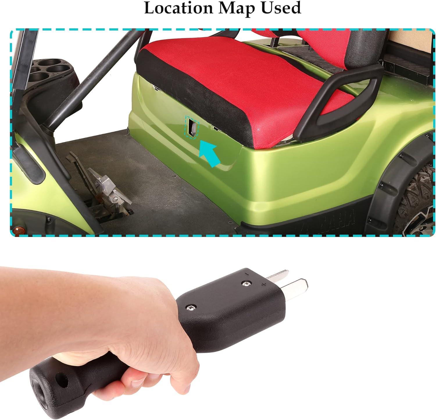 36V golf cart charger plug is suitable for EZGO, Yamaha, Club Car electric - 10L0L Kryptex Golf Carts