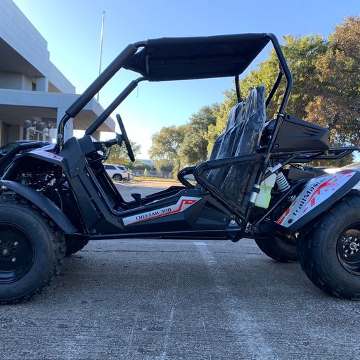 Trailmaster Cheetah 300E EFI Adult Go-Kart Buggy Kryptex Golf Carts