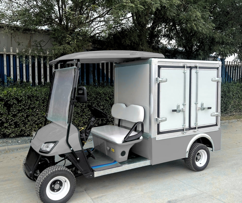 2024 Electric Utility Golf Cart with Lithium Battery Kryptex Golf Carts