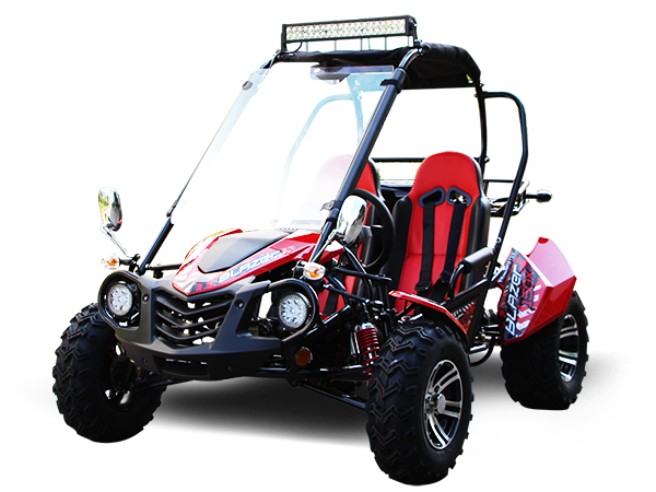 Trailmaster Blazer 200X Adult Go-Kart Buggy Kryptex Golf Carts