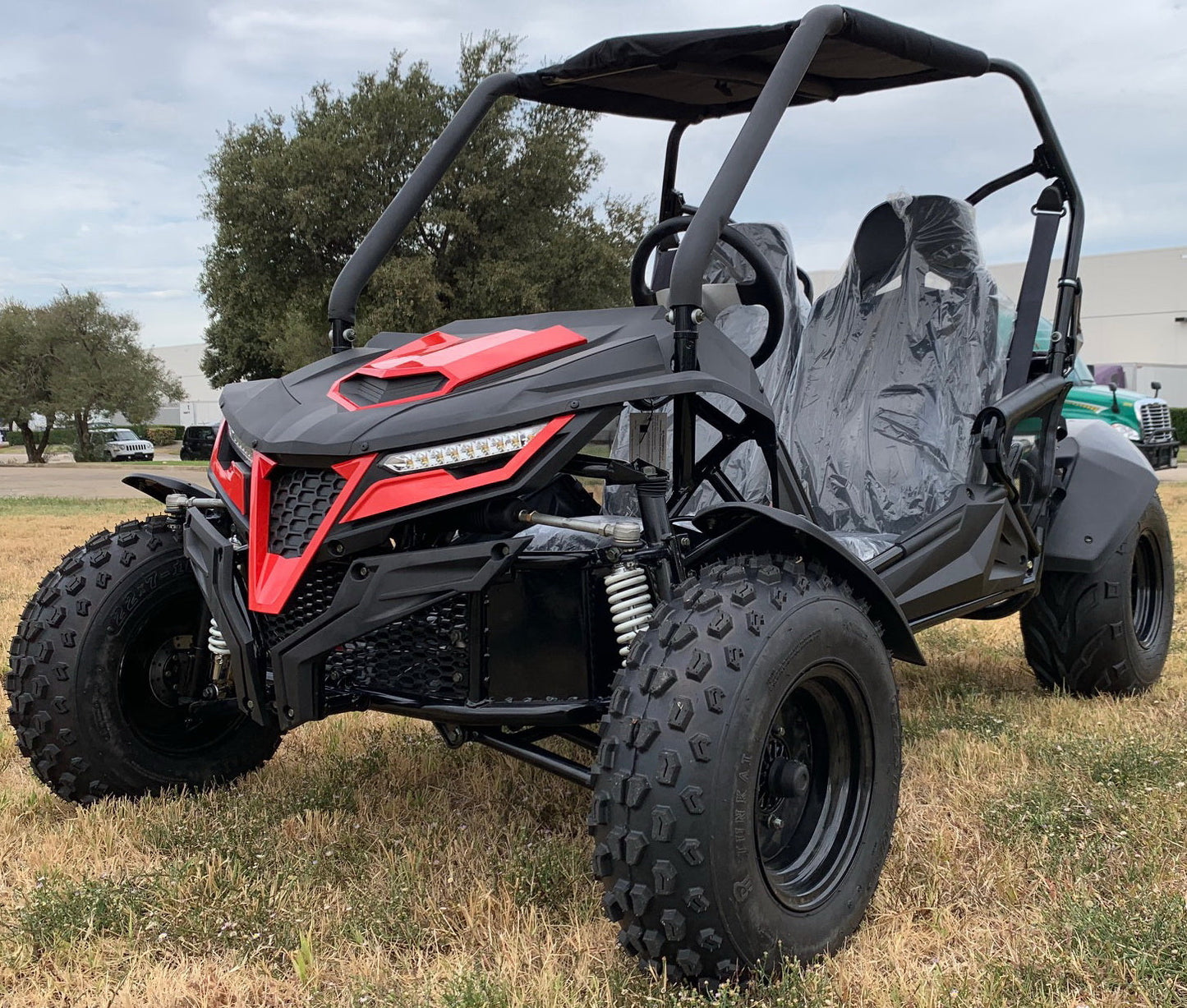 Trailmaster Cheetah 200E EFI Adult Go-Kart Buggy Kryptex Golf Carts