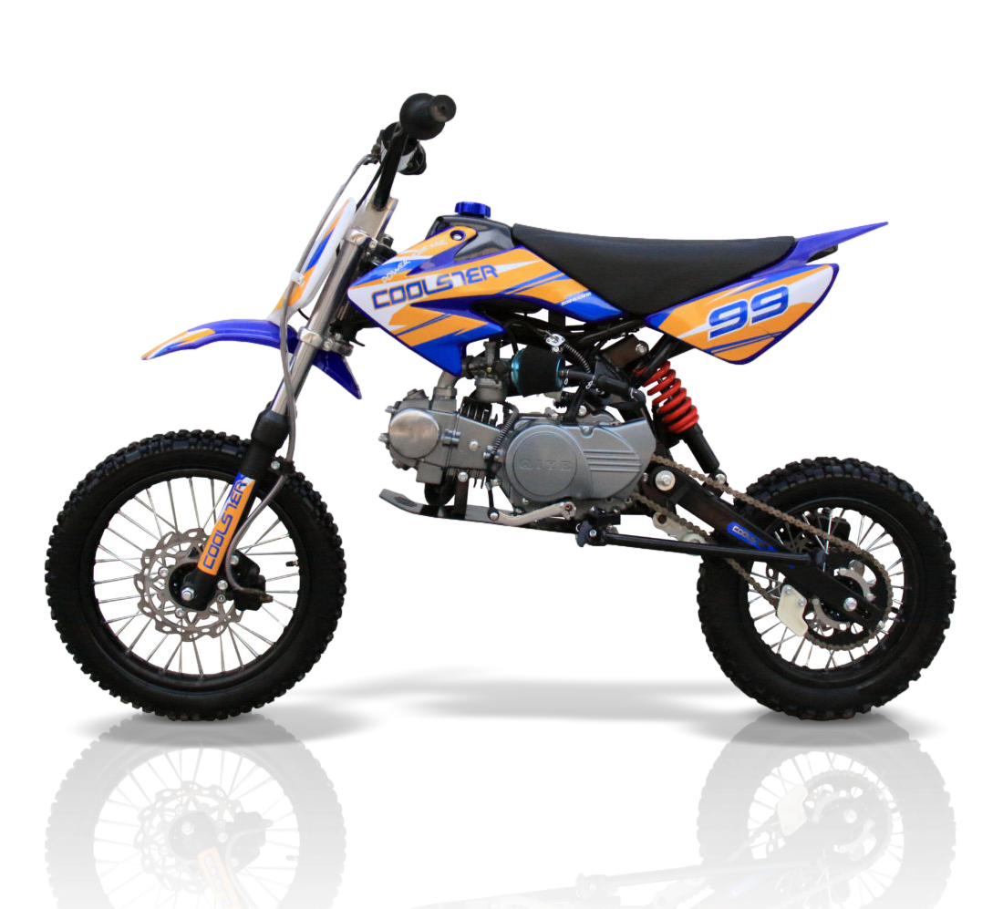 Coolster X7 125cc Dirt Bike Kryptex Golf Carts