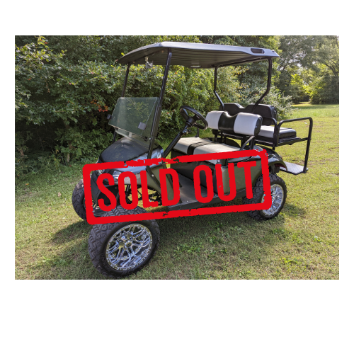2015 E-Z-GO TXT Custom Metallic Charcoal Kryptex Golf Carts