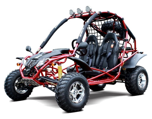 Dongfang Jaguar Adult Go-Kart Buggy DF200GKA, Big Bore 200 PowerStroke Kryptex Golf Carts