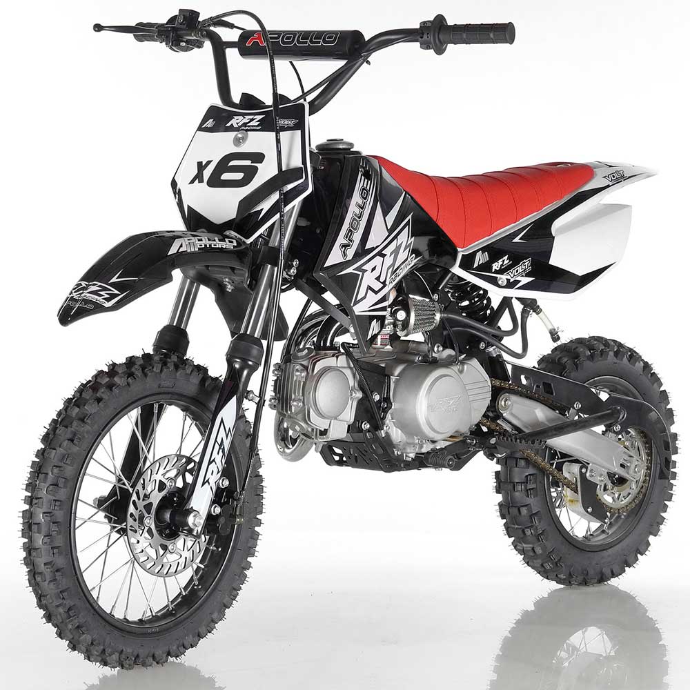 Apollo X6 125cc Dirt Bike Kryptex Golf Carts