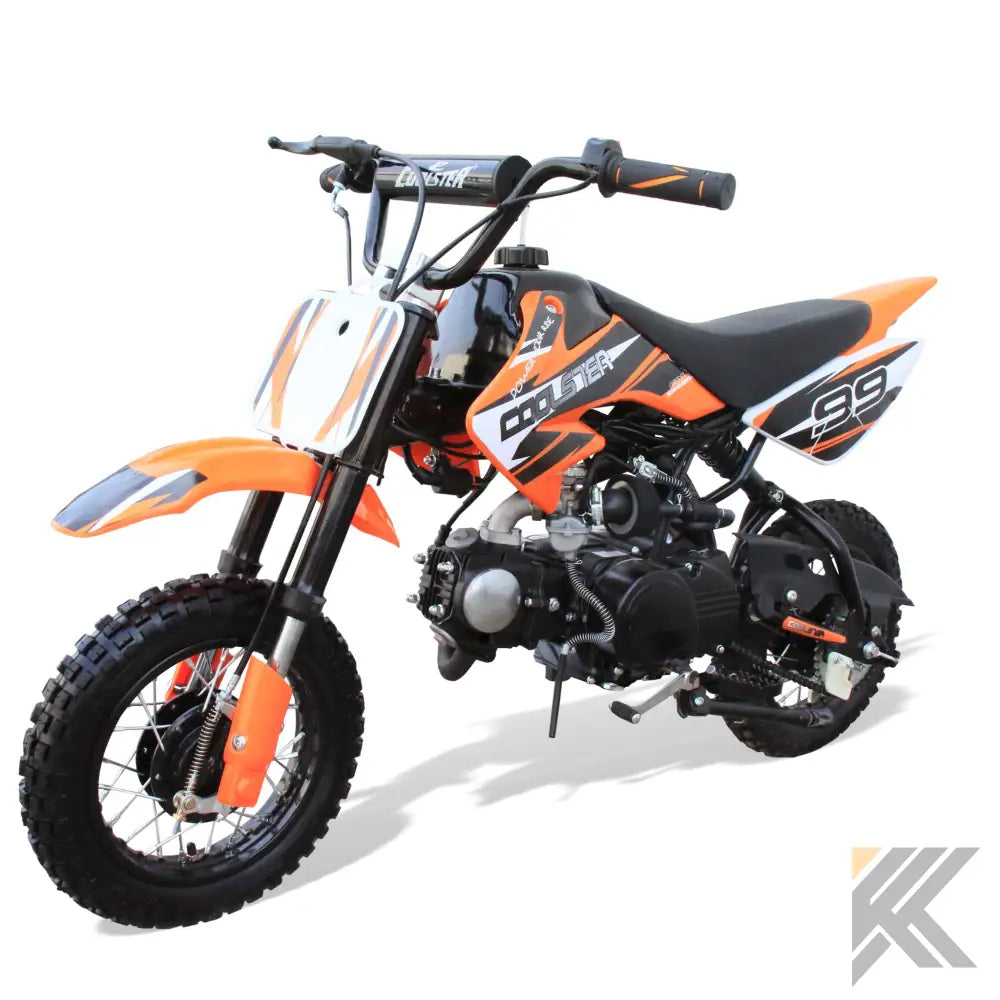 Coolster X2 70cc Kids Dirt Bike Kryptex Golf Carts