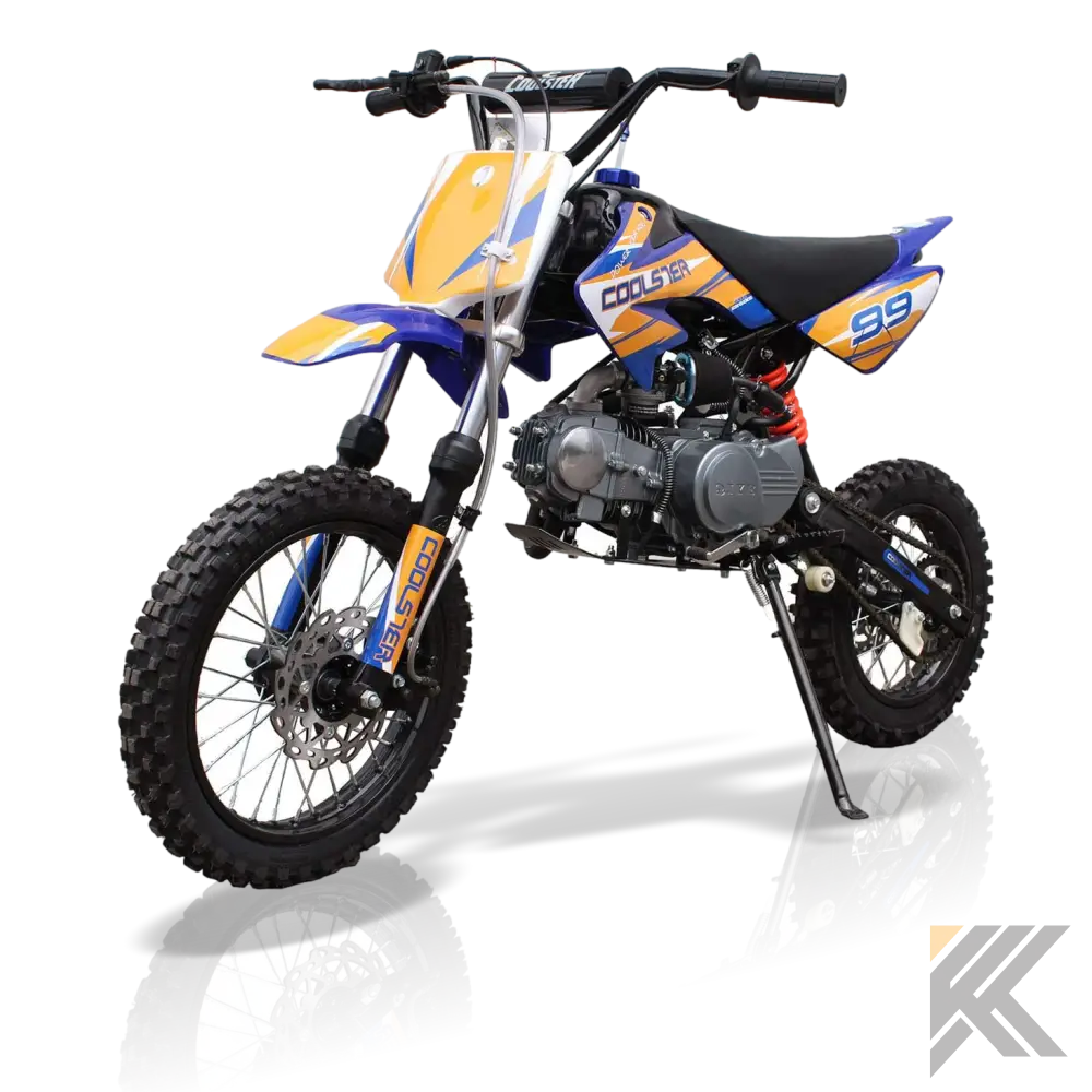 Coolster X7 125cc Dirt Bike Kryptex Golf Carts