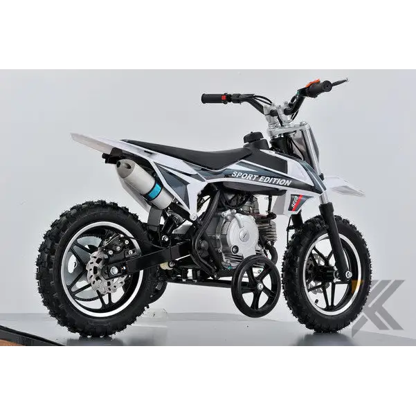 DB-60cc Kids Dirt Bike w/ Training Wheels Kryptex Golf Carts