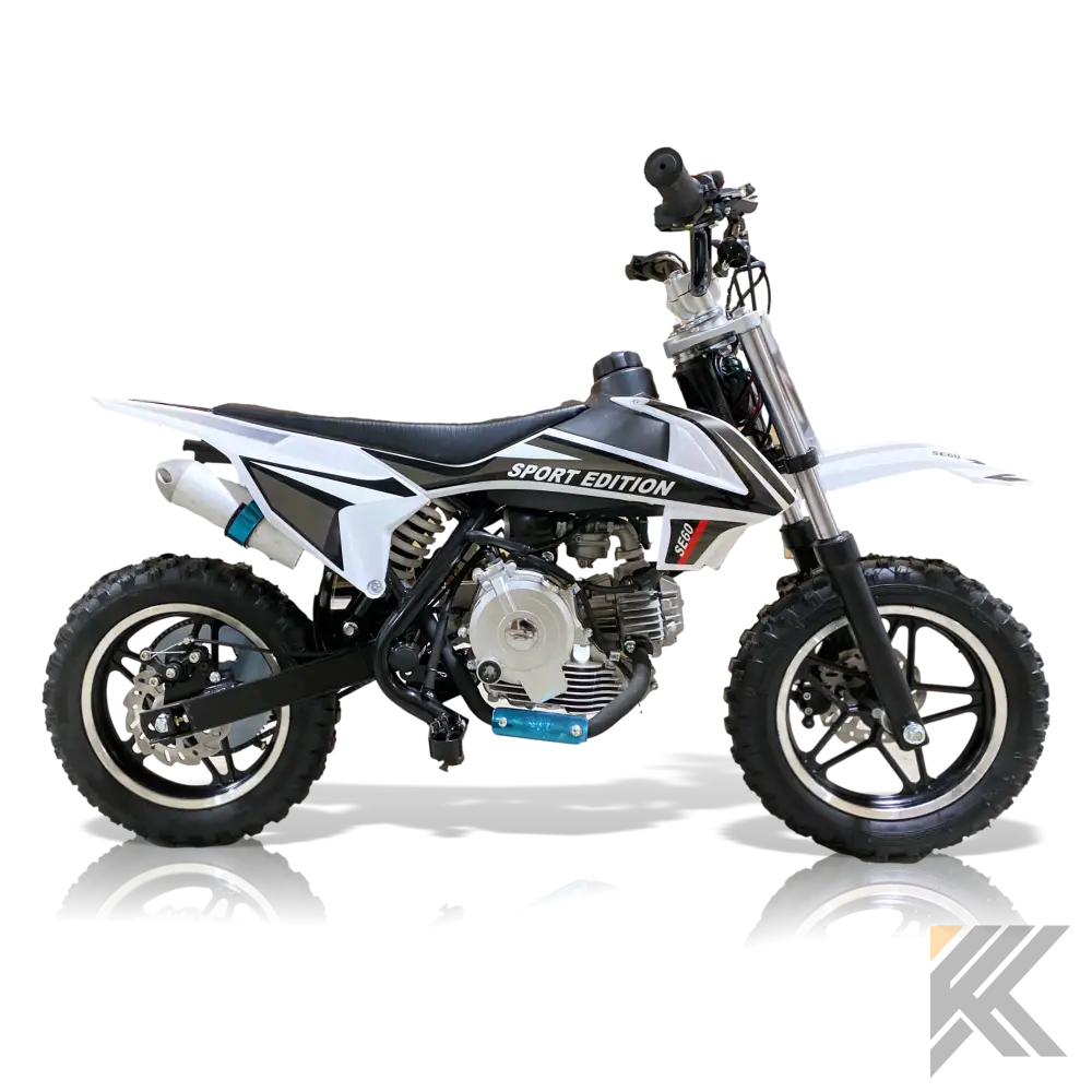 DB-60cc Kids Dirt Bike w/ Training Wheels Kryptex Golf Carts