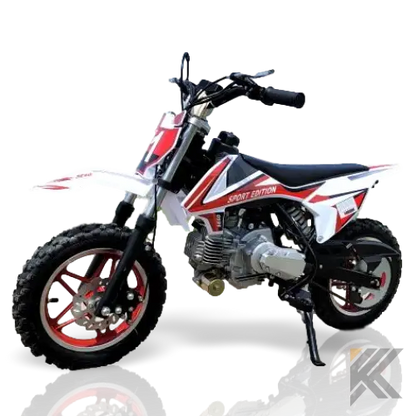 DB-60cc Kids Dirt Bike w/ Training Wheels Kryptex Golf Carts