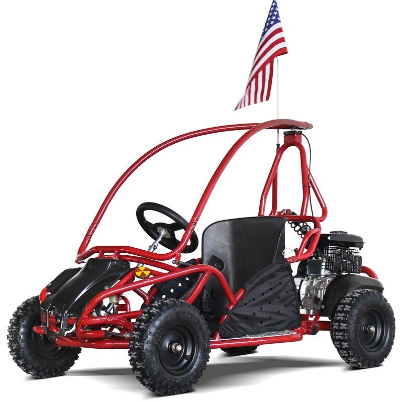 DongFang Solo 80GKS Children's Go-Kart, 4-Stroke 80cc Kryptex Golf Carts