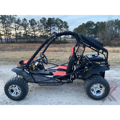 Dongfang Falcon Adult Go-Kart Buggy DF200GKA, Big Bore 200 PowerStroke Kryptex Golf Carts