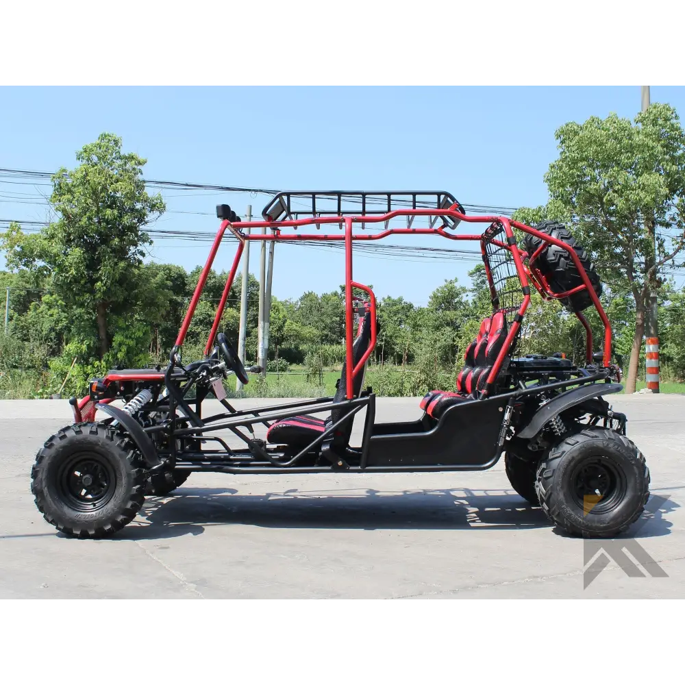 DongFang Traveler DF200GKG-4, Adult Go-Kart Buggy, 4-Seater Big Bore 200 PowerStroke Engine Kryptex Golf Carts