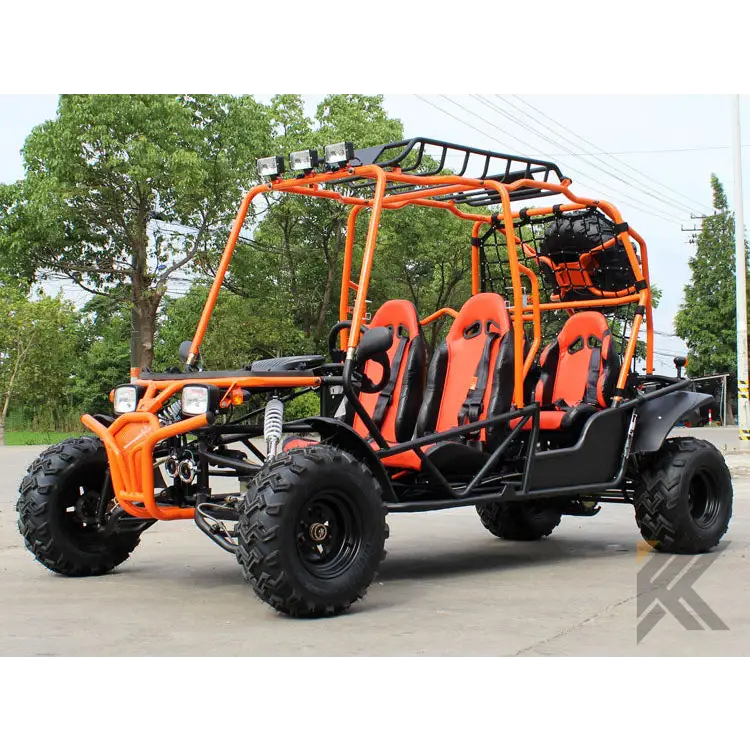 DongFang Traveler DF200GKG-4, Adult Go-Kart Buggy, 4-Seater Big Bore 200 PowerStroke Engine Kryptex Golf Carts