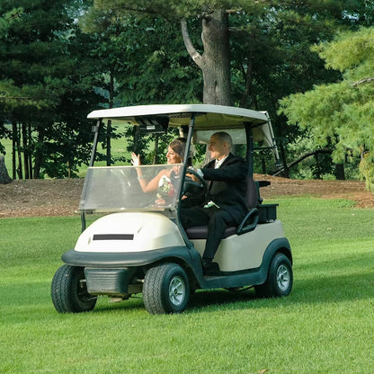 Golf Cart Front Seat Cushion & Backrest for Club Car Precedent 2012-Up - 10L0L Kryptex Golf Carts