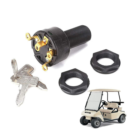 Golf Cart Ignition Key Switch for Club Car DS 1996-up |10L0L Kryptex Golf Carts